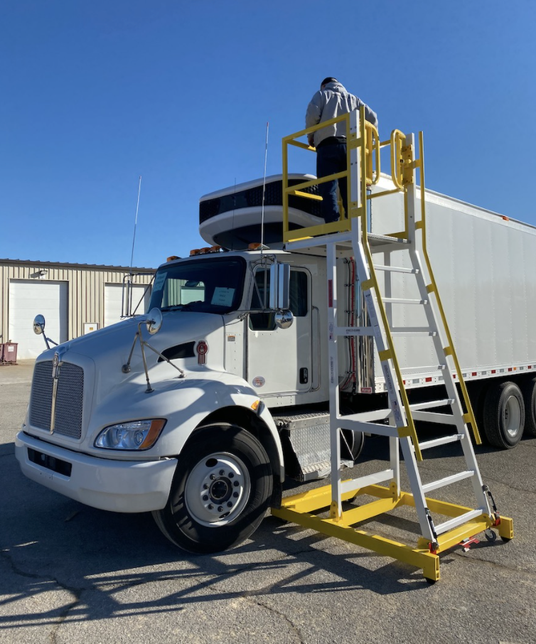 this image shows trailer repair in Omaha, NE