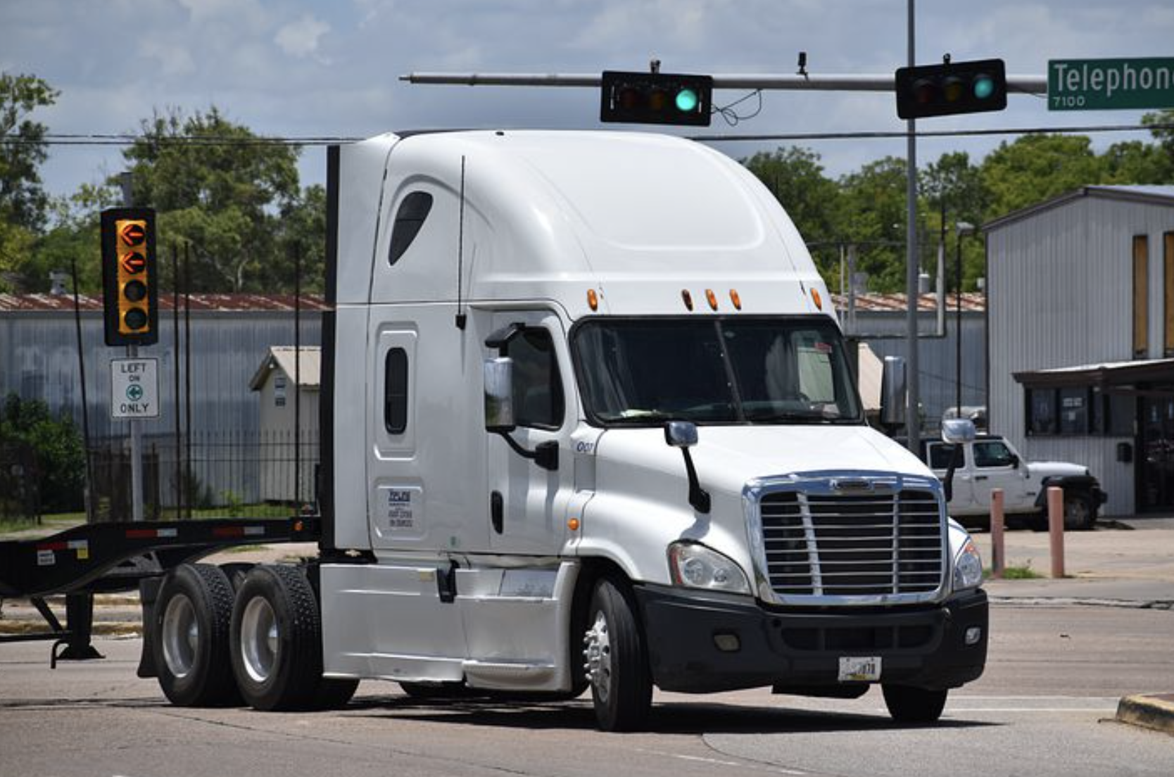 this image shows truck repair in Council Bluffs, NE