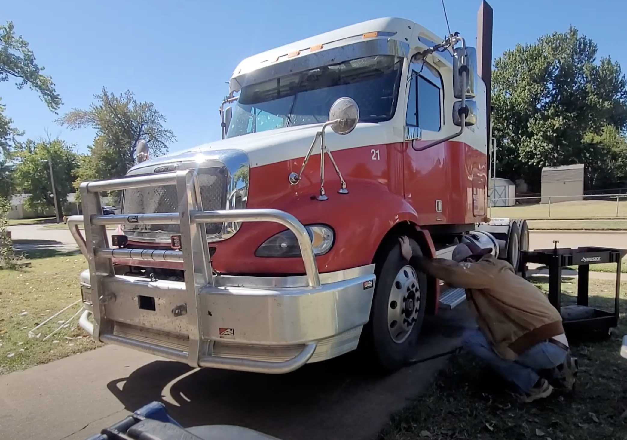 this image shows truck repair in Ralston, NE